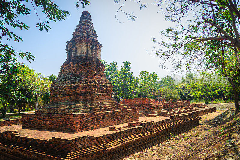 浦皮亚寺(老人皮亚寺)，在Wiang Kum Kam被毁的寺庙之一，一个历史定居和考古遗址，由国王Mangrai伟大自13世纪以来，清迈。
